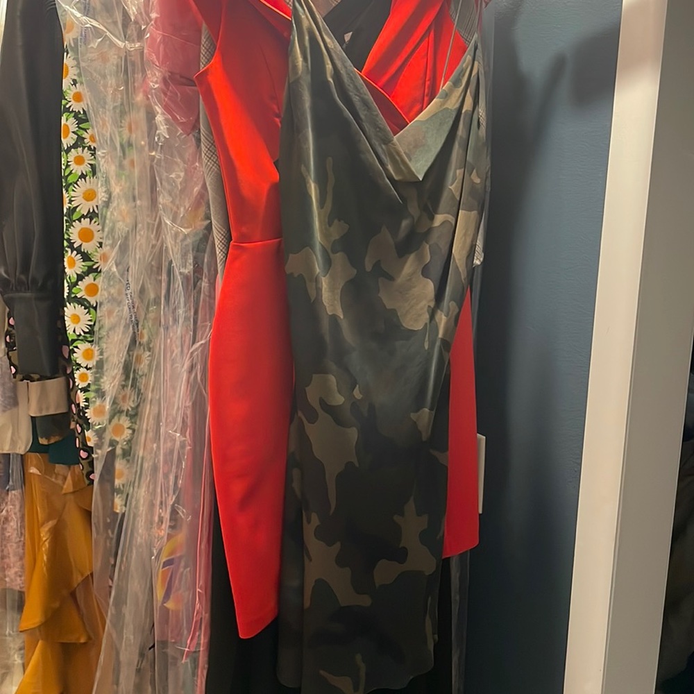 Alice and Olivia camo mini